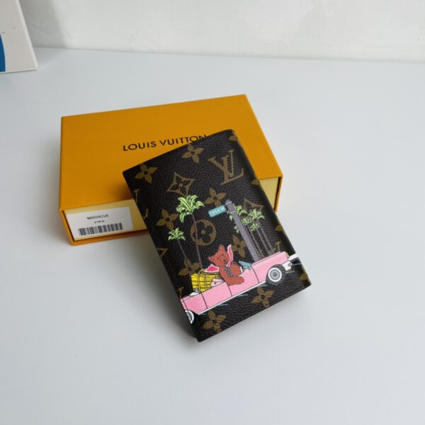 Louis Vuitton Monogram Canvas Passport Holder 90467 - Image 5