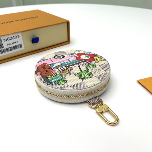 Louis Vuitton Damir Azul's Round Money Bag 65493 - Image 5