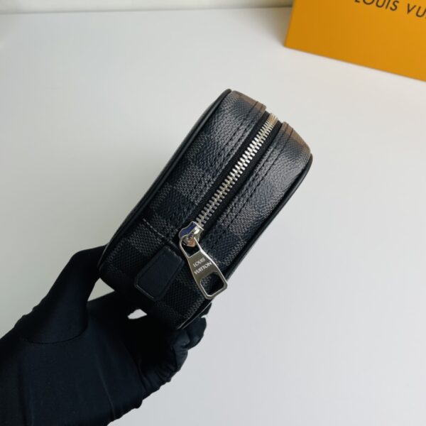 Louis Vuitton Damier Graphite Practical Toiletry Bag 27008 - Image 4