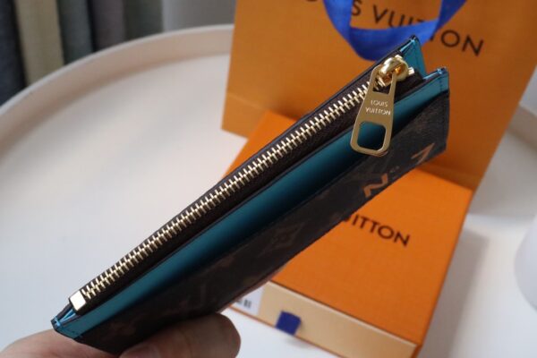 Louis Vuitton Virgil Abloh Blue Leather Monogram Trunk - Blue 68675 - Image 4