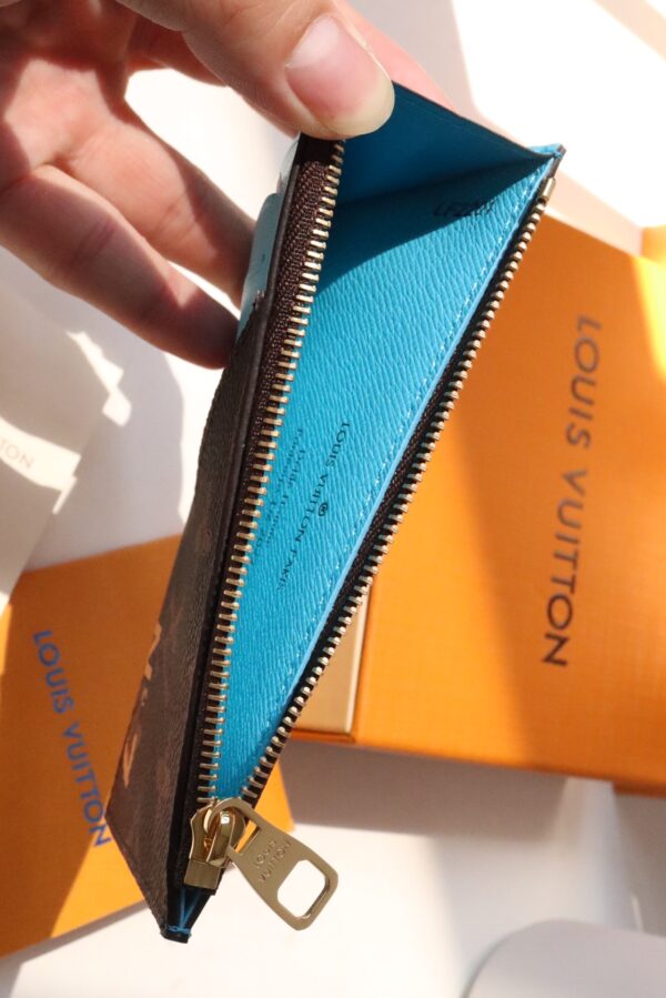 Louis Vuitton Virgil Abloh Blue Leather Monogram Trunk - Blue 68675 - Image 3