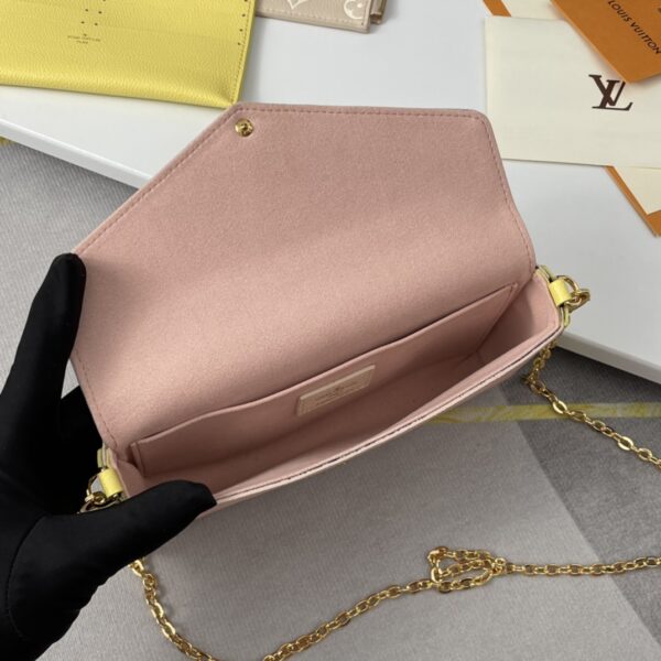 Louis Vuitton Pochette Félicie Chain Bag - Pink 97510 - Image 2