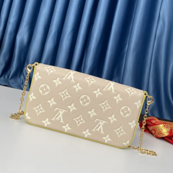 Louis Vuitton Pochette Félicie Chain Bag - Pink 97510 - Image 4