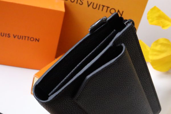 Louis Vuitton Aerogram Long Wallet - Black 42657 - Image 2