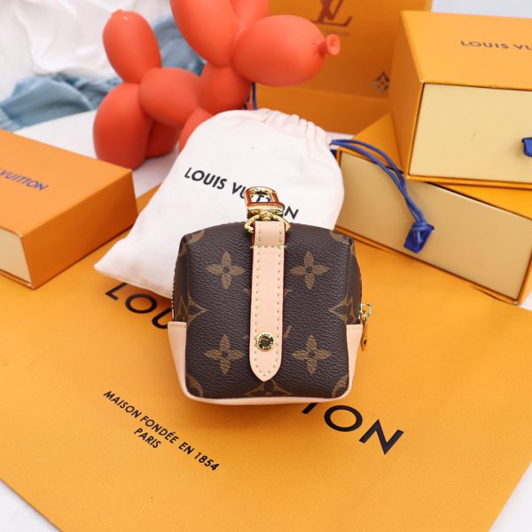 Louis Vuitton Small Bag Pendant Keychain Coin Purse 35359 - Image 5