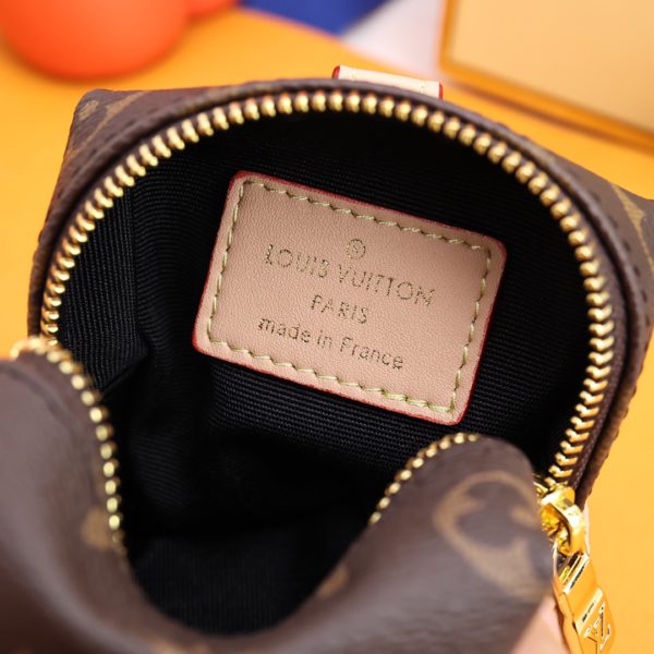 Louis Vuitton Small Bag Pendant Keychain Coin Purse 35359 - Image 3