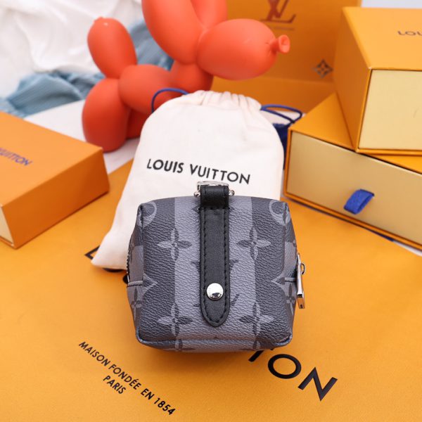 Louis Vuitton Small Bag Pendant Keychain Coin Purse 47045 - Image 5