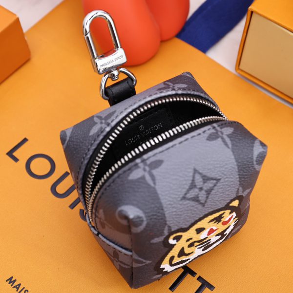 Louis Vuitton Small Bag Pendant Keychain Coin Purse 47045 - Image 3