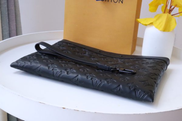 Louis Vuitton New Pochette To-Go Clutch Bag - Black 22182 - Image 2
