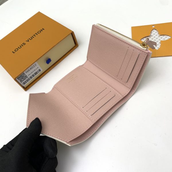 Louis Vuitton Small Victorine Wallet - Baige 59147 - Image 3