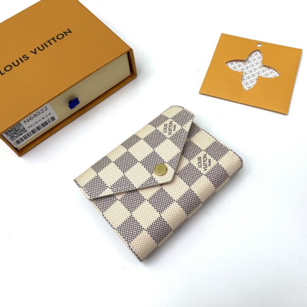 Louis Vuitton Small Victorine Wallet - Baige 59147 - Image 5