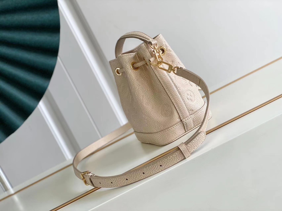 Louis Vuitton Apricot Nano Noé Handbag - Skin 12969 - Image 5