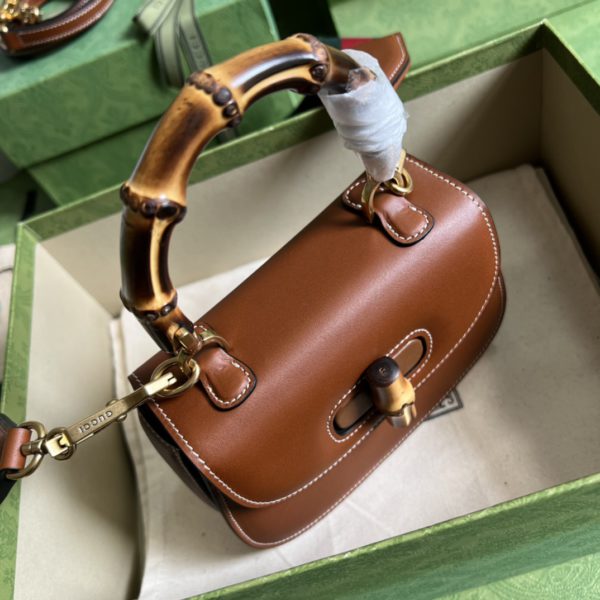 Gucci Bamboo 1947 Series Mini Handbag 24131 - Image 3