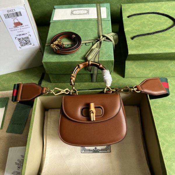Gucci Bamboo 1947 Series Mini Handbag 24131