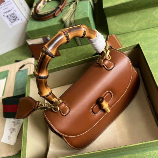 Gucci Bamboo 1947 Series Small Handbag 25009 - Image 4