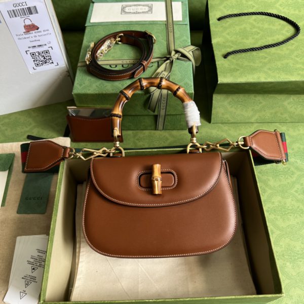 Gucci Bamboo 1947 Series Small Handbag 25009