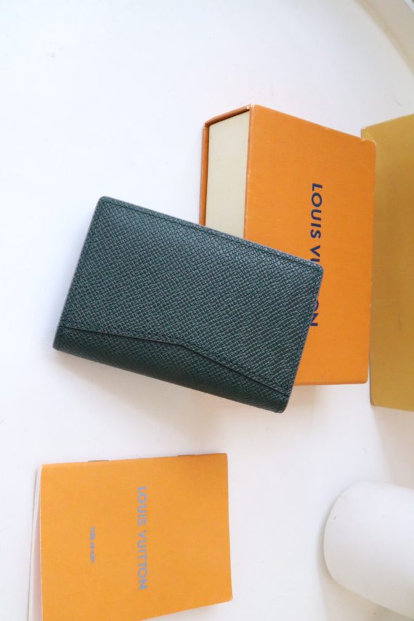 Louis Vuitton Multi-Purpose Wallet - Green 38032 - Image 5