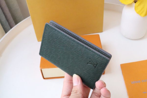 Louis Vuitton Multi-Purpose Wallet - Green 38032 - Image 4