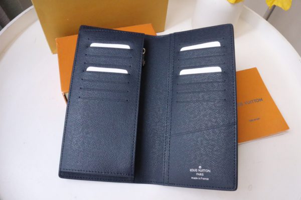 Louis Vuitton Brazza Wallet - Black 27544 - Image 3
