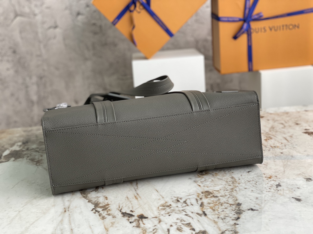 Louis Vuitton Aerogram Tote Bag - Gray 23471 - Image 2