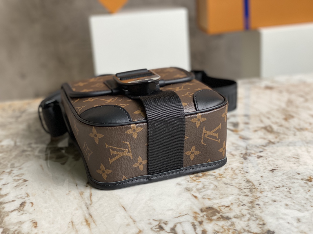 Louis Vuitton Archy Messenger PM Men's Bag - Brown 55587 - Image 4
