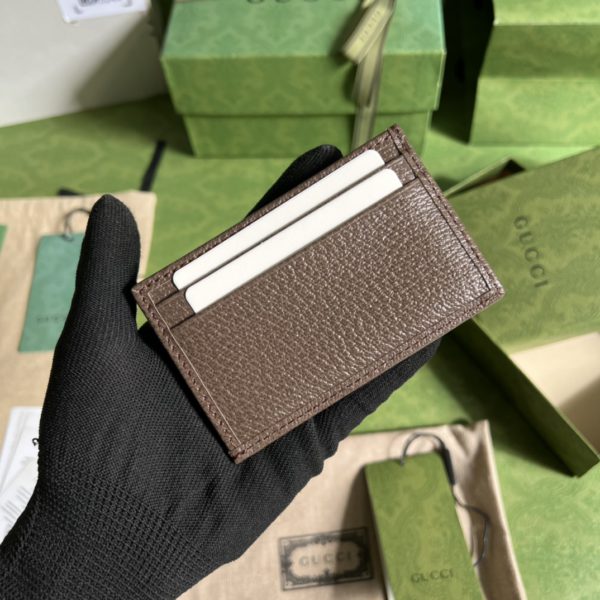 Gucci Brown Supreme Canvas and Leather Wallet 76311 - Image 3