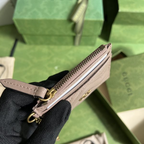 GUCCI - GG MARMONT LEATHER CARDHOLDER 64195 - Image 5