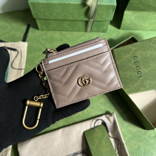 GUCCI - GG MARMONT LEATHER CARDHOLDER 64195