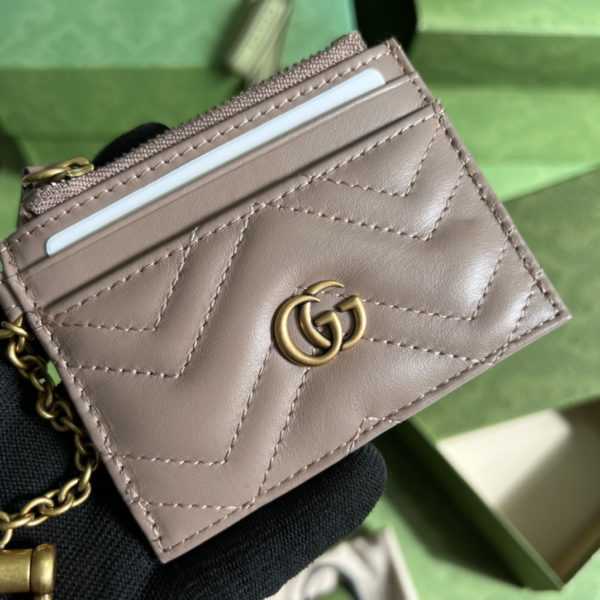 GUCCI - GG MARMONT LEATHER CARDHOLDER 64195 - Image 2