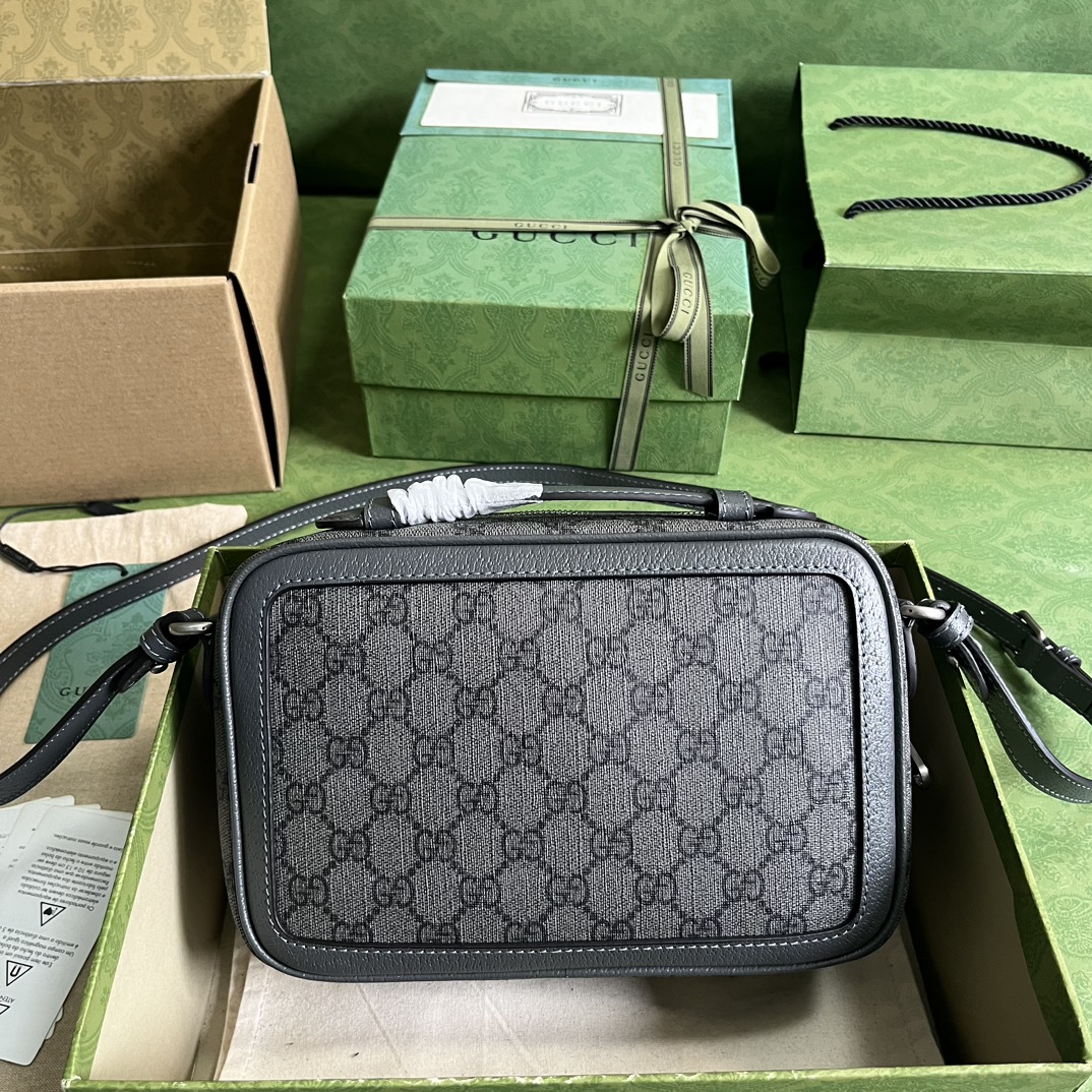 Gucci GG Supreme Canvas Bag - Gray 15113 - Image 2