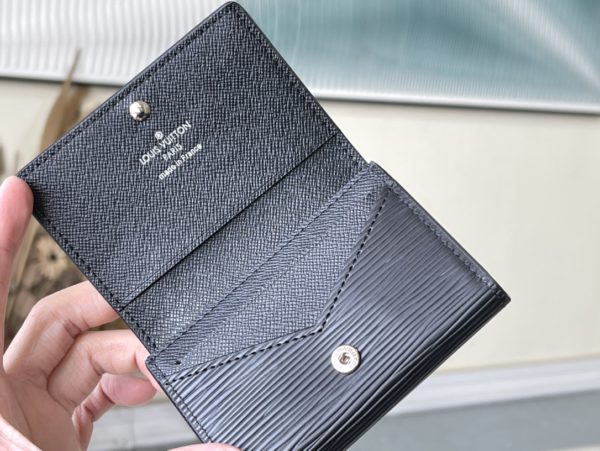 Louis Vuitton Water Ripple Black Business Card Holder 14182 - Image 3
