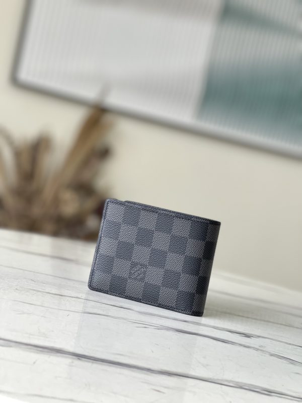 Louis Vuitton Haig Damier Graphite Canvas Wallet 75374 - Image 6