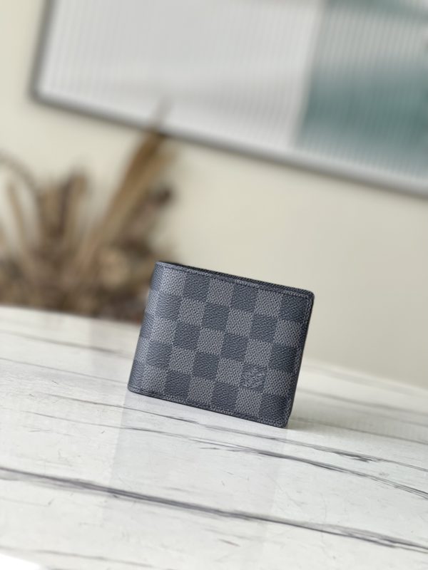 Louis Vuitton Haig Damier Graphite Canvas Wallet 75374