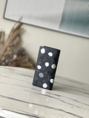 Louis Vuitton Polka Dot LVxYK Brazza Wallet 42346