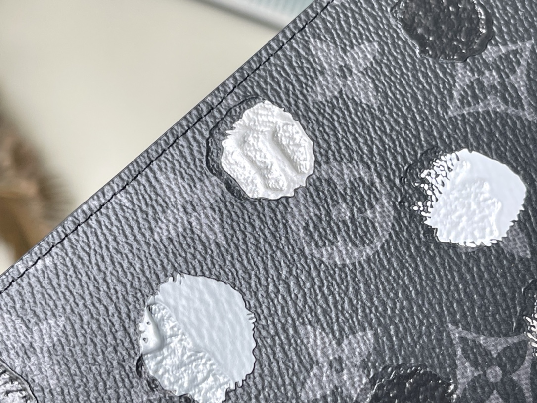 Louis Vuitton Polka Dot LVxYK Brazza Wallet 42346 - Image 3