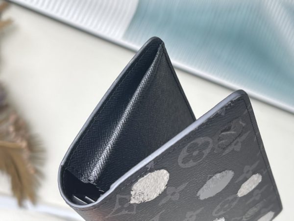 Louis Vuitton Polka Dot LVxYK Brazza Wallet 42346 - Image 8