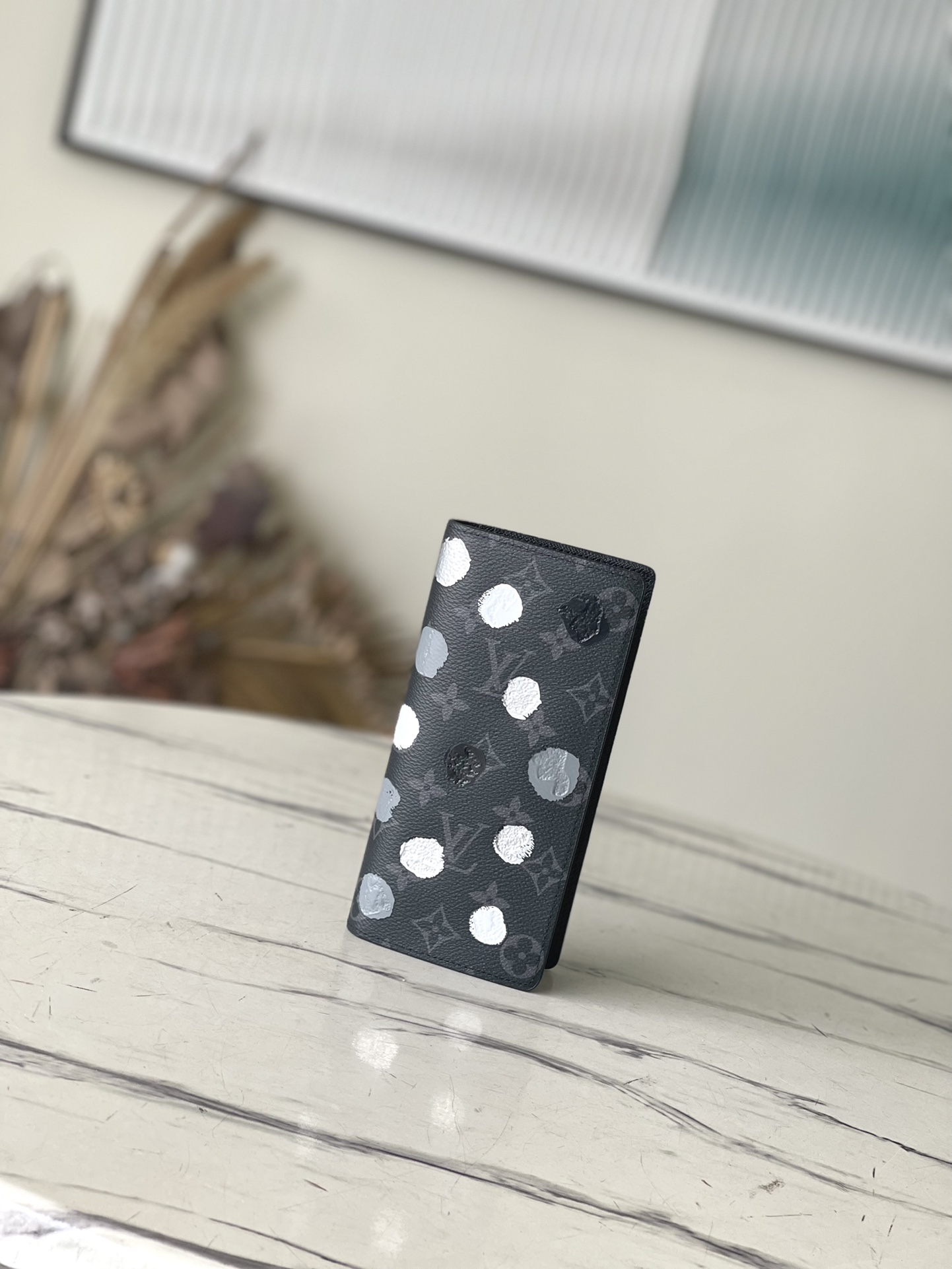 Louis Vuitton Polka Dot LVxYK Brazza Wallet 42346 - Image 2