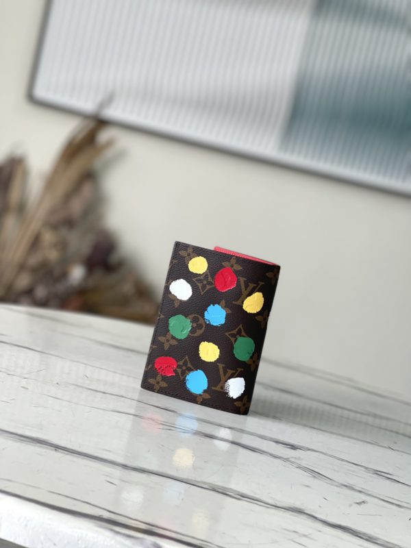 Louis Vuitton Kusama Yousheng Passport Holder 34992 - Image 6