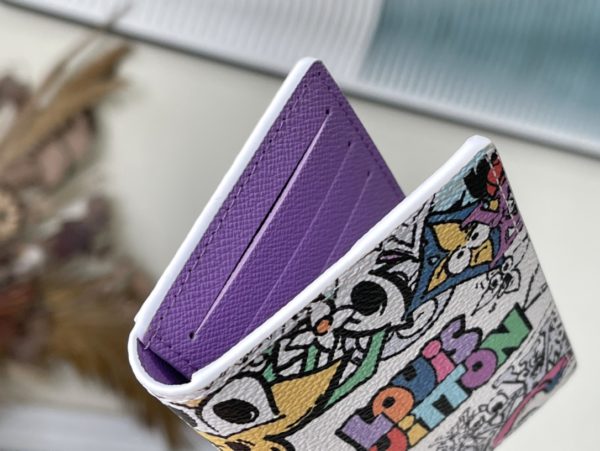 Louis Vuitton Monogram Comics Pocket Wallet 92439 - Image 8