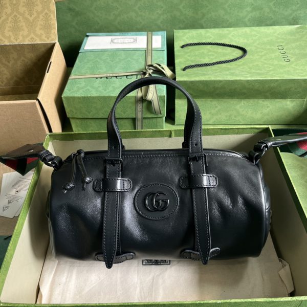 Gucci GG Small Luggage Bag - Black 48636