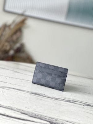 Louis Vuitton Haig Monogram Eclipse Coated Wallet 18147