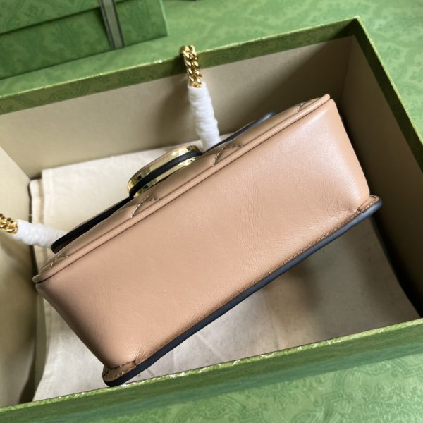 Gucci Deco Quilted Leather Shoulder Bag 28398 - Image 3