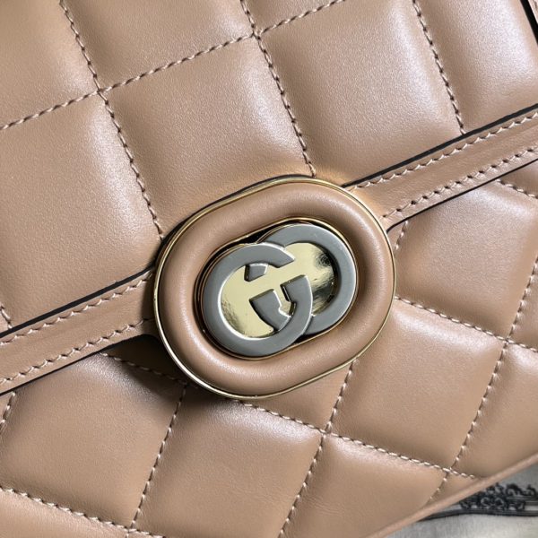 Gucci Deco Quilted Leather Shoulder Bag 28398 - Image 5