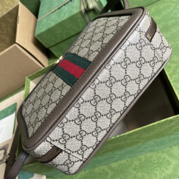 Gucci GG Supreme Canvas Handbag - Gray 18823 - Image 3