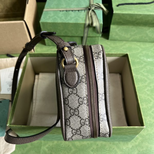 Gucci GG Supreme Canvas Handbag - Gray 18823 - Image 4
