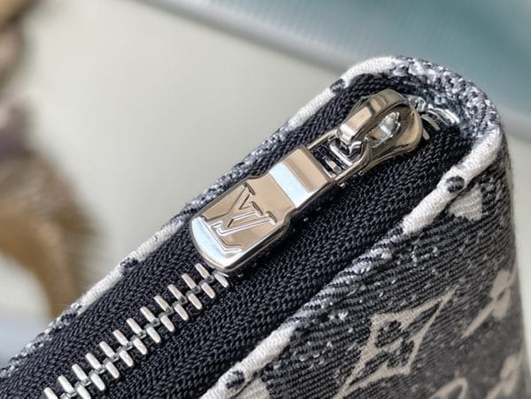 Louis Vuitton Monogram Jacquard Denim Zippy Wallet 17575 - Image 3