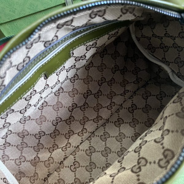 Gucci GG Small Luggage Bag - Green 60389 - Image 5