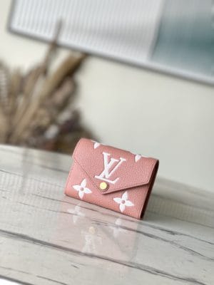 Louis Vuitton Victorine Tri-Fold Wallet - Pink 21153