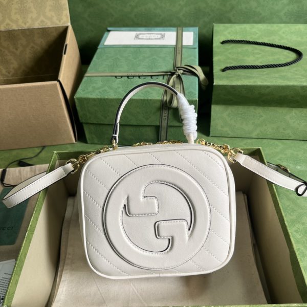 Gucci Blondie Series White Handbag 53691