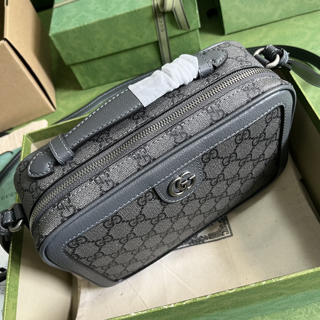 Gucci GG Supreme Canvas Bag - Gray 15113 - Image 5
